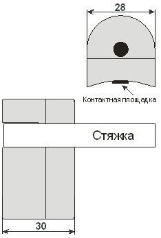 Габаритные размеры ТСМ-207