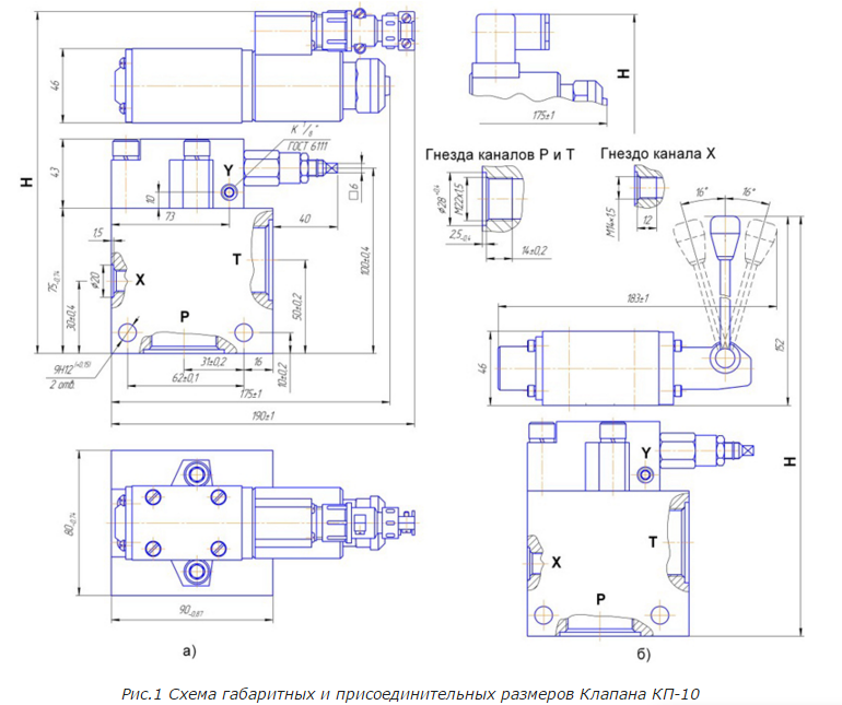 Клапан КП - схема