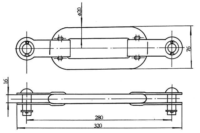 Рис.1.2. Схематическое изображение изоляторов ИП-1,2, ИП-1,7