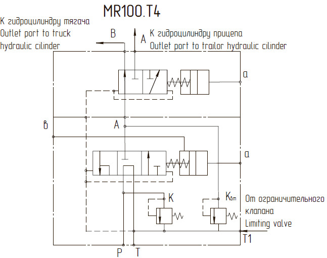 Гидросхема MR100.T4.Р