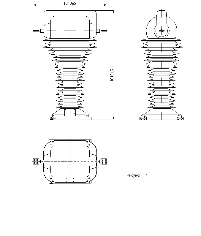 Чертеж 2 ТОЛ-110 III-1 и ТОЛ-110 III-2