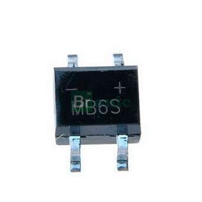 Фото диодного моста MB6S 600В 0,5А