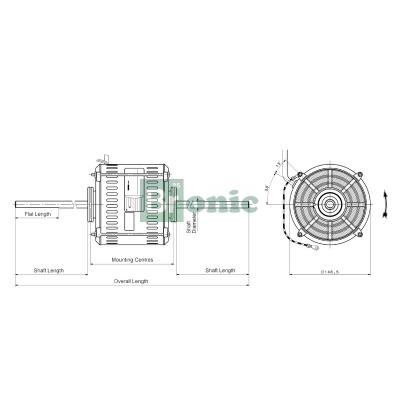 Elco 1HO 630-69-3V Part. HOFB43TC0045 | Электродвигатель