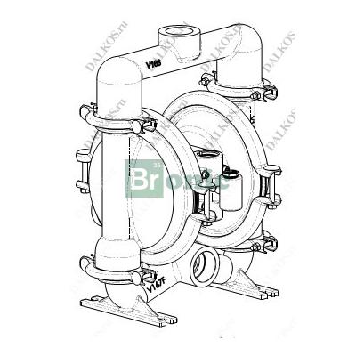 Мембранный насос Versa-Matic 1 1/4 V