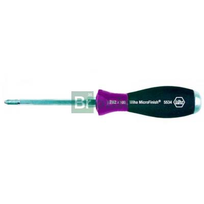 Фото отвертки MicroFinish Phillips со стальным набалдашником