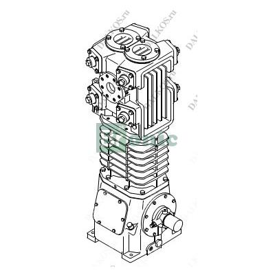 Поршневой компрессор Blackmer, серия HD, HDL