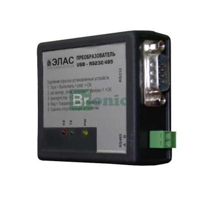Преобразователь интерфейса USB – RS232/485
